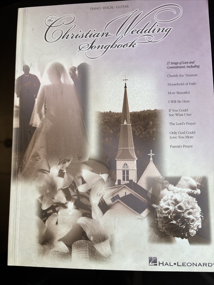 The Christian Wedding Songbook Piano / Vocal / Guitar Hal Leonard Paperback