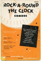Group of 7 Combo-Ork music books from 1950&rsquo;s