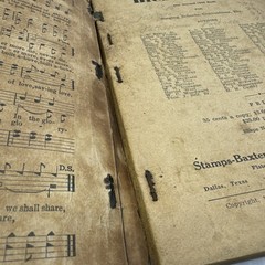 Vintage Songbooks Lot of 6 1940s Blessed Hope Millennial Praise Crowns of Glory