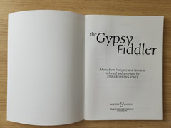 GYPSY FIDDLER COMPLETE FOR VIOLIN – with PIANO ACCOMPANIMENT – FREEPOST – GC