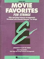 Hal Leonard Movie Favorites String Bass Essential Elements