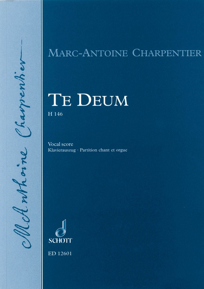 Marc-Antoine Charpentier Te Deum H 146 Vocal Score Choral Sheet Music Book