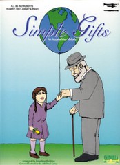 Simple Gifts for Trumpet or Clarinet & Piano * Shipped from Publisher!