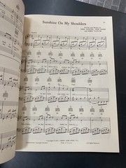 THE JOHN DENVER SONGBOOK 1971 SONG BOOK SHEET MUSIC CHERRY LANE MUSIC 112 pages