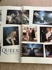 QUEEN 1993 UK songbook GREATEST HITS II PIANO/VOCAL/GUITAR 128 pages w/color pix