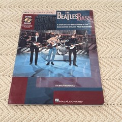 The Beatles Bass Sheet Music Signature Licks Bass Book Teaching Musical