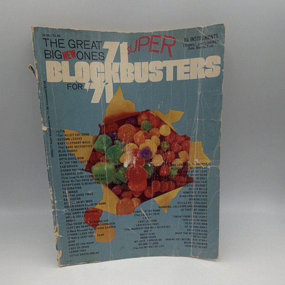 « The Great Big &lsquo;New&rsquo; Ones – 71 Super Blockbusters for &rsquo;71 » Trumpet Clarinet