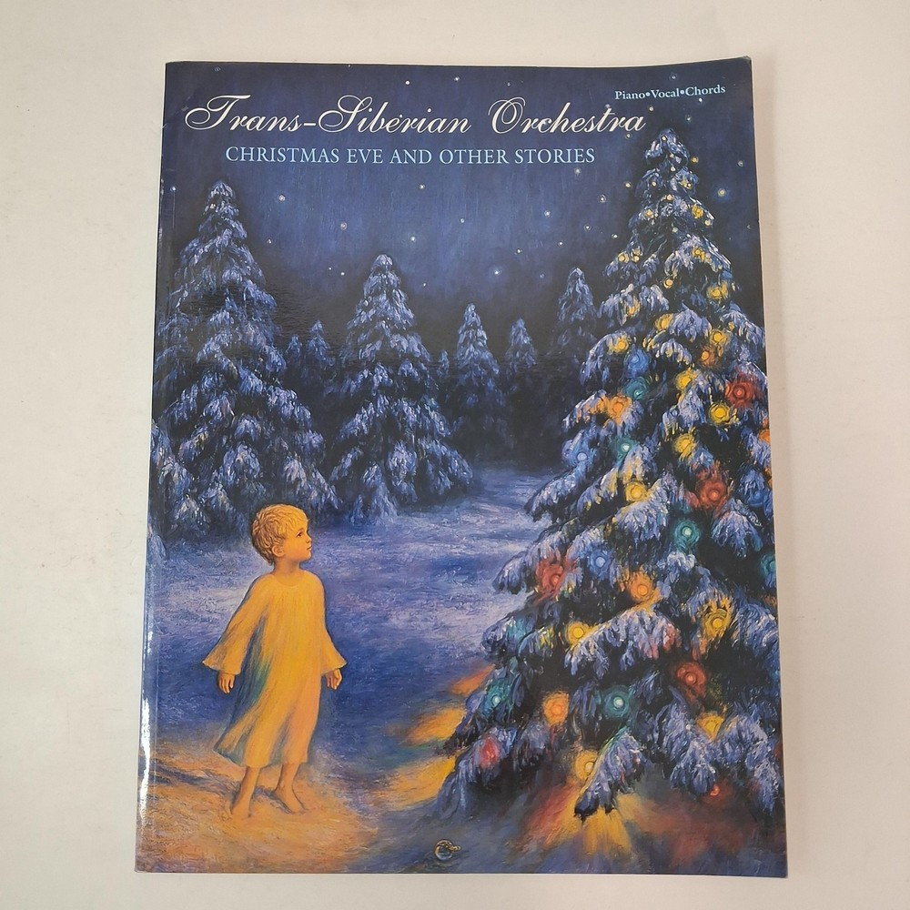 Vintage 1998 Trans-Siberian Orchestra Christmas Eve Piano Vocal Sheet Music