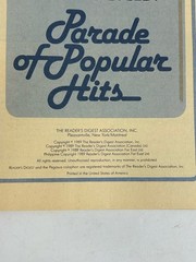 8 Different Readers Digest Song Lyrics Paperback
