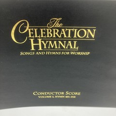 The Celebration Hymnal Conductor’s Score Volume 2 Hymn 401 – 818 Rare 1998