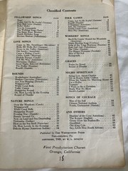 Fun and Folk Songs Sheet Music Book 1949 The Westminster Press Voice Lyrics Word