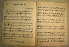 Vintage 1952 Babar the Elephant Circus March Sheet Music Nicolai Berezowsky