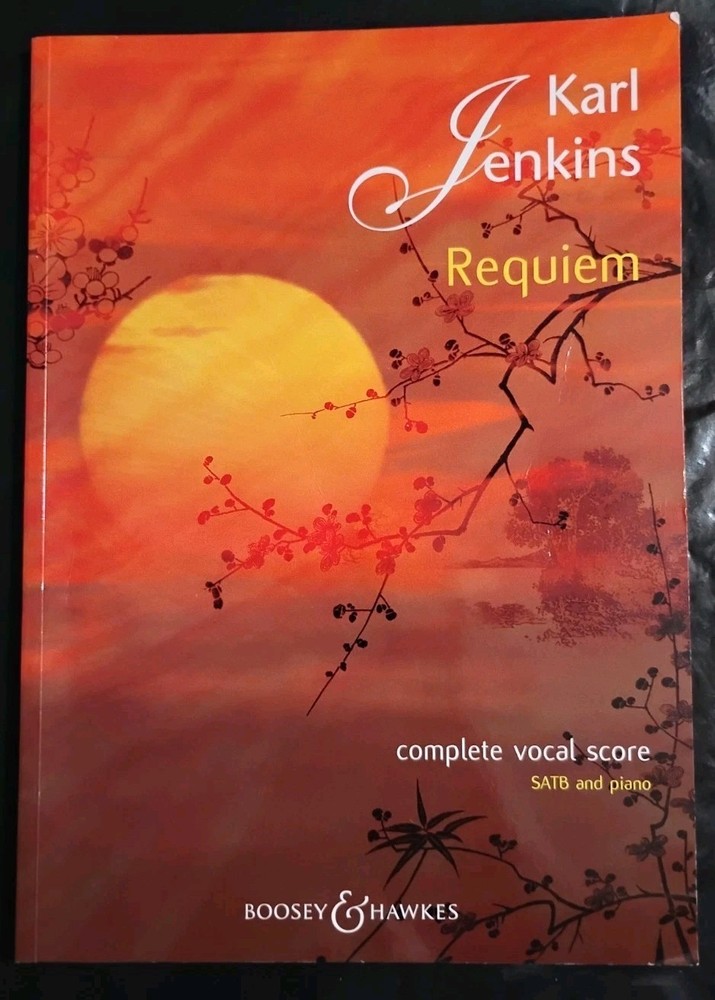 Valentina Kozlowski Provenance Signed Karl Jenkins REQUIEM Vocal Score