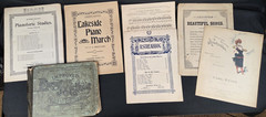 LOT of 29 Folios Antique SHEET MUSIC 1870s-1900s Chicago IL English German