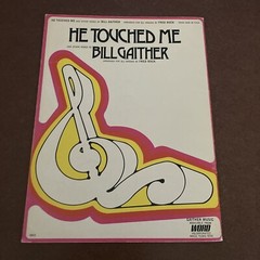 Bill Gaither HE TOUCHED ME 1968 Song Book for Organ