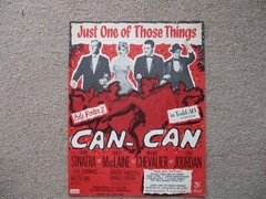 Just One of Those Things from &lsquo;Can-Can&rsquo;. Sinatra etc. Sheet Music.