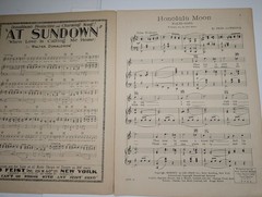 1926 Honolulu Moon Fred Lawrence Sheet Music Paul Whiteman Deco Waltz Ukulele