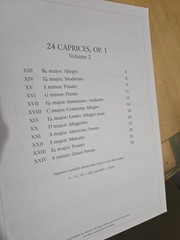 Paganini 24 Caprices For Classical Guitar Extremely Rare Book Books