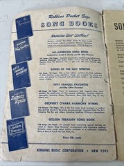 Songs Of Liberty 1943 Songbook Robbin’s Music Corp USA Americana