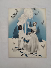 Songs for Christmas – For the Solo Voice by Ella Hjertaas 1942 VTG Sheet Music