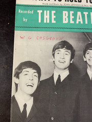 THE BEATLES SHEET MUSIC 1963 I WANT TO HOLD YOUR HAND NORTHERN SONGS-3506