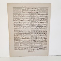Antique 1924 Cielito Lindo Piano Sheet Music by Henry S Sawyer