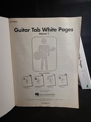 Guitar Tab White Pages Books Vol 1-4 Acoustic Christian Hal Leonard