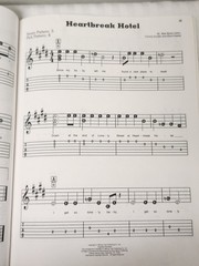 Best of Elvis Presley E-Z Play Guitar Tab Easy Sheet Music Lyrics 18 Songs Book