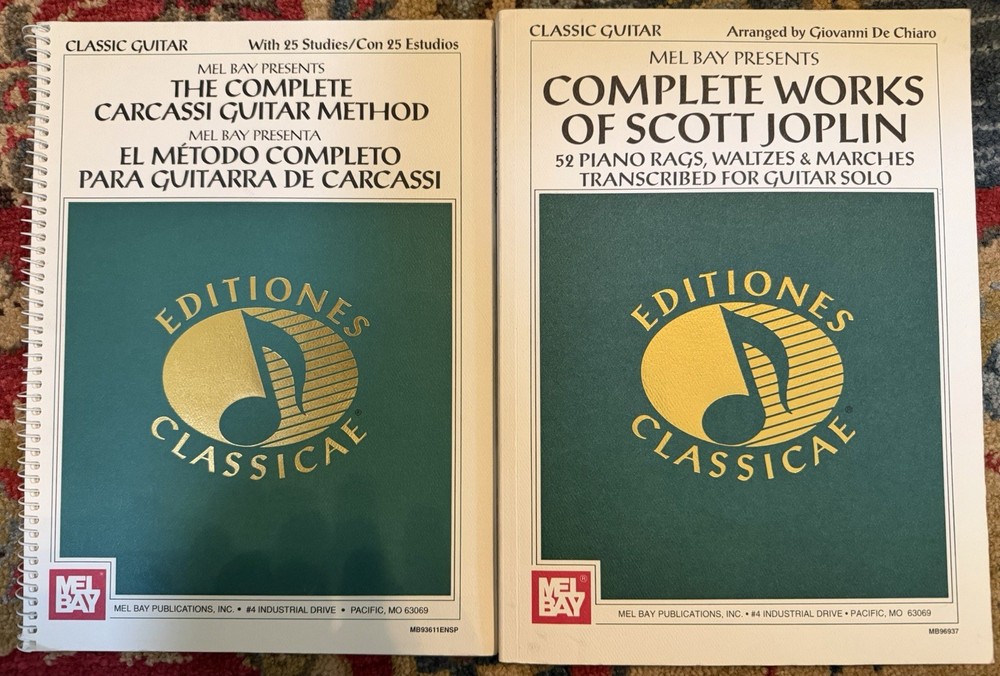Mel Bay Guitar Music Books Lot Of 2