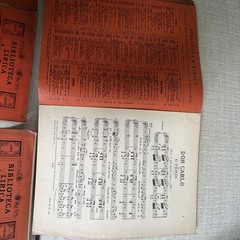 G. Ricordi & C. Opera Piano Music Italy Boosey & Co, NY 9pcs, Faust, Verdi +