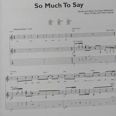 1996 Dave Matthews Band Crash Guitar Tab Songbook 112 Pages