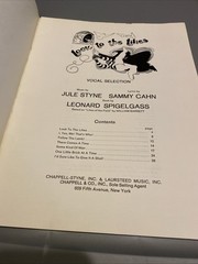 Vtg 1963 « Look To The Lilies » Broadway Vocal Selection Piano First Performance