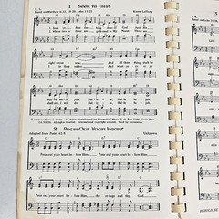 Scriptures To Sing New Old Lillenas Christian Spiral Songbook 1977 Music Vtg