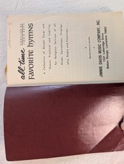 All Time Favorite Hymns by Gov. of La. Jimmie Davis HC Hymnal Music Book 1965
