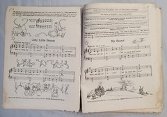 Mystery Piano Lesson Beginner Songbook for Children Sheet Music Vintage No Cover