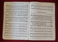 1951 Singspiration LOW VOICE #5 Five Gospel Music Songbook Baritone & Alto Solos