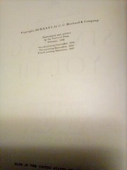 Singing Youth Music Book 1937 C.C. Birchard & Company Vtg HC