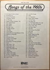 Hal Leonard Songs of the 1950s Decade Series PVG Songbook Vintage Rock n Roll!