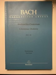 Weihnachts-Oratorium Christmas Oratorio BWV 248 Piano Voice Bach