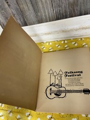 Folksong Festival 47 Favorites to Play, Irwin Silber 1967 TJ 932 Scholastic