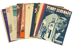 Sheet Music Lot 1930-1939 Penny Serenade Sophisticated Lady Stormy Weather
