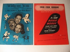 Vintage lot of 11 Sheet Music 1940&rsquo;s – 1950&rsquo;s