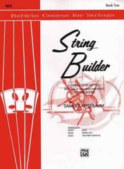STRING BUILDER FOR BASS BOOK TWO APPLEBAUM ALFRED METHOD LEVEL 2 BELWIN COURSE