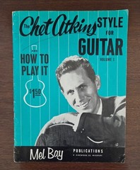 1952 Chet Atkins Style For Guitar Volume 1 Vintage Songbook Sheet Music Mel Bay