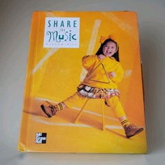 Share The Music -Grade 1 Hardcover Book| Music Curriculum|McGraw*Hill *Preowned
