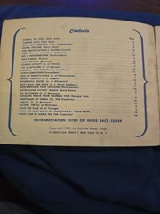 College Songs for School Bands 2nd Eb Alto Saxophone 1951 By Paul Yoder Melrose