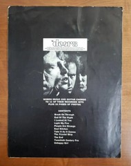 LIGHT MY FIRE THE DOORS Sheet Music Nipper Music SIGNIFICANT WEAR