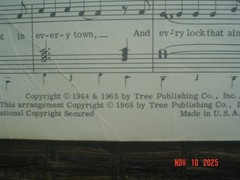 1965 KING OF THE ROAD AND OTHER POPULAR HITS SONG BOOK FOR PIANO/ORGAN/GUITAR