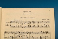 52 Sacred Songs You Like To Sing 1939 G. Schirmer Piano & Voice Missing Cover