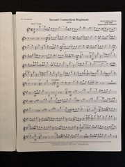 Second Connecticut Regiment Concert Band Complete Set Score Parts CD Reeves